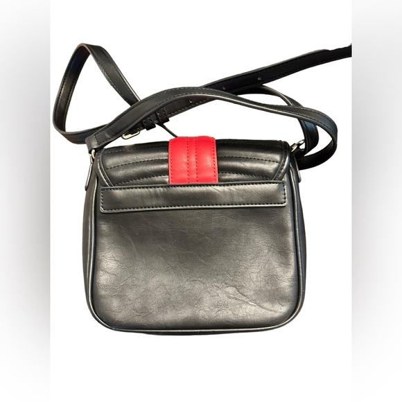 Moschino crossbody | love Moschino red and black color block purse - Picture 9 of 11